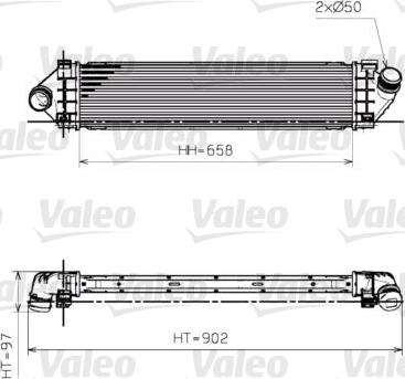 Valeo 818246 - Intercooler, charger autospares.lv