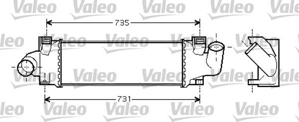 Valeo 818717 - Intercooler, charger autospares.lv