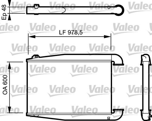 Valeo 818774 - Intercooler, charger autospares.lv
