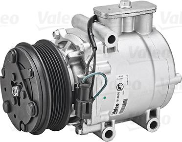 Valeo 813636 - Compressor, air conditioning autospares.lv