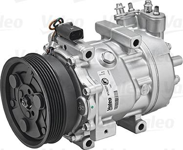 Valeo 813627 - Compressor, air conditioning autospares.lv