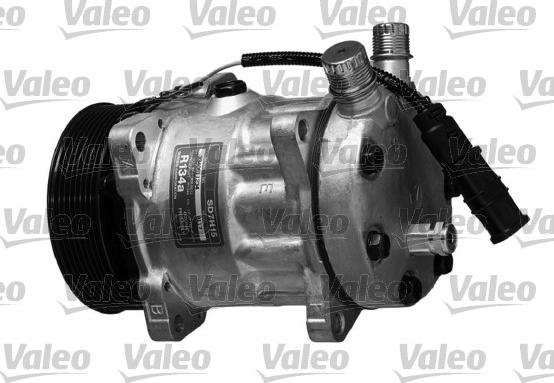 Valeo 813014 - Compressor, air conditioning autospares.lv