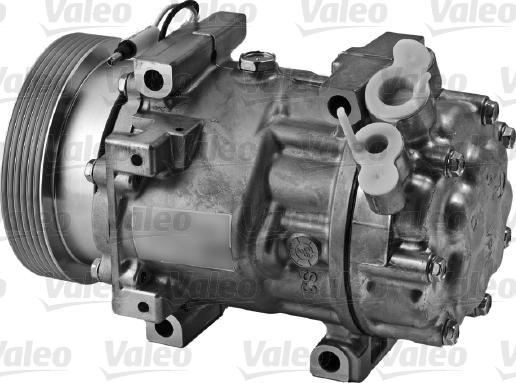 Valeo 813198 - Compressor, air conditioning autospares.lv