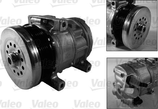 Valeo 813197 - Compressor, air conditioning autospares.lv