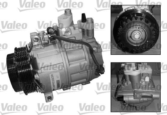 Valeo 813157 - Compressor, air conditioning autospares.lv