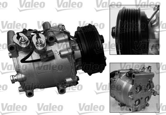 Valeo 813168 - Compressor, air conditioning autospares.lv