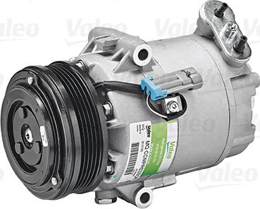 Valeo 813100 - Compressor, air conditioning autospares.lv