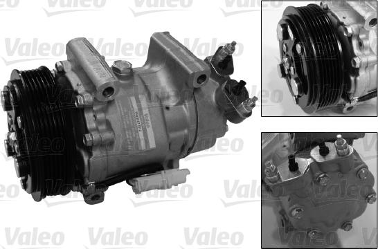 Valeo 813189 - Compressor, air conditioning autospares.lv