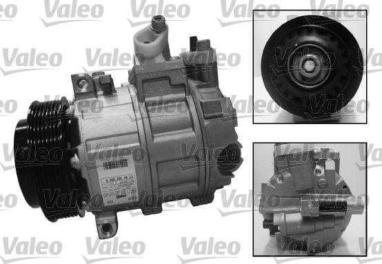 Valeo 813137 - Compressor, air conditioning autospares.lv