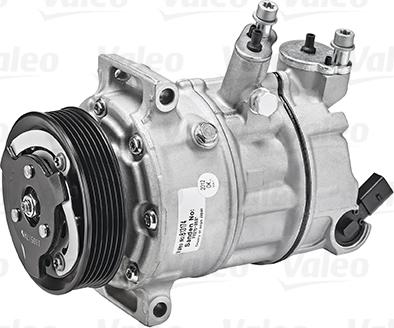 Valeo 813174 - Compressor, air conditioning autospares.lv