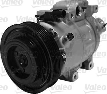 Valeo 813356 - Compressor, air conditioning autospares.lv