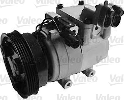 Valeo 813358 - Compressor, air conditioning autospares.lv