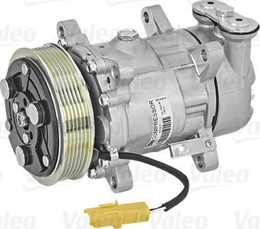 Valeo 813317 - Compressor, air conditioning autospares.lv