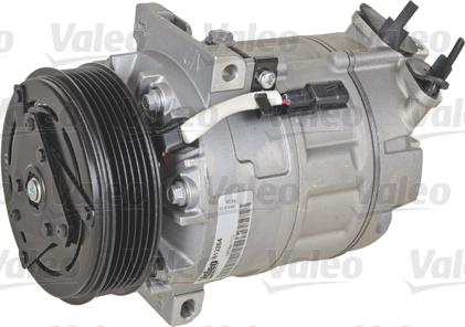 Valeo 813264 - Compressor, air conditioning autospares.lv