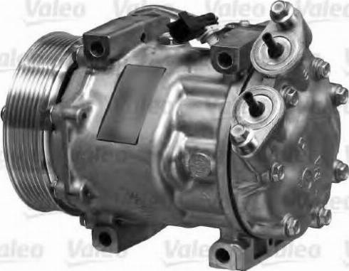 Valeo 813202 - Compressor, air conditioning autospares.lv