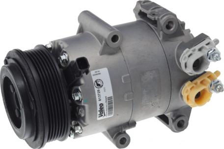 Valeo 813729 - Compressor, air conditioning autospares.lv