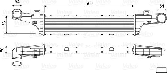 Valeo 817905 - Intercooler, charger autospares.lv