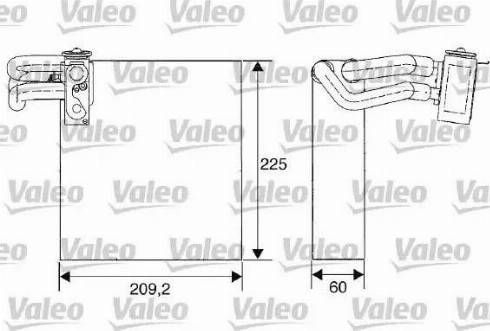 Valeo 817680 - Evaporator, air conditioning autospares.lv