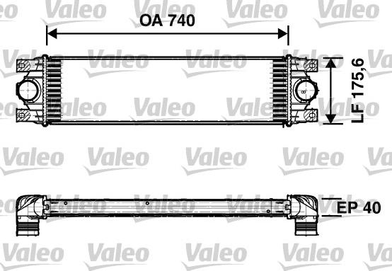 Valeo 817637 - Intercooler, charger autospares.lv