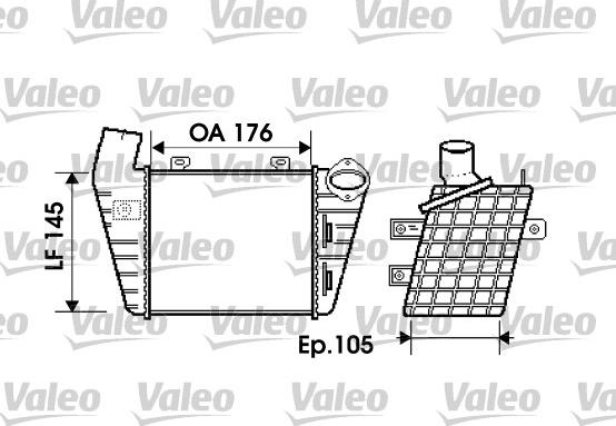 Valeo 817765 - Intercooler, charger autospares.lv