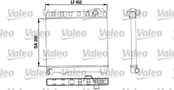 Valeo 883684 - Radiator, engine cooling autospares.lv