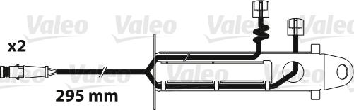 Valeo 882338 - Warning Contact, brake pad wear autospares.lv