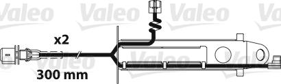 Valeo 882323 - Warning Contact, brake pad wear autospares.lv
