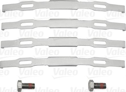 Valeo 882246 - Brake Pad Set, disc brake autospares.lv