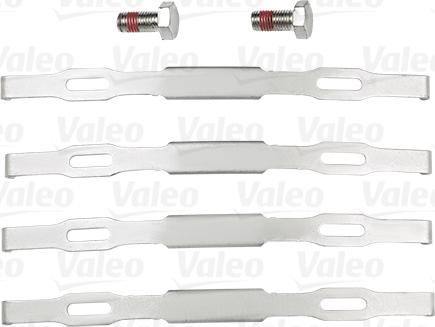 Valeo 882248 - Brake Pad Set, disc brake autospares.lv