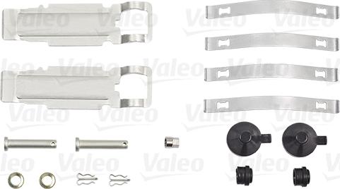 Valeo 882208 - Brake Pad Set, disc brake autospares.lv