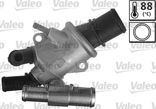 Valeo 820467 - Coolant thermostat / housing autospares.lv