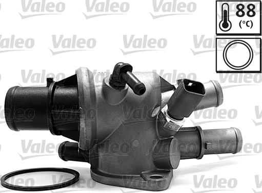 Valeo 820411 - Coolant thermostat / housing autospares.lv