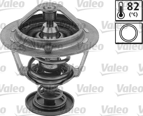 Valeo 820512 - Coolant thermostat / housing autospares.lv