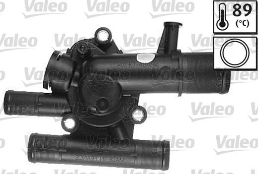 Valeo 820536 - Coolant thermostat / housing autospares.lv