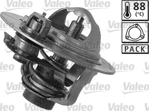 Valeo 820191 - Coolant thermostat / housing autospares.lv
