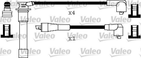 Valeo 346495 - Ignition Cable Kit autospares.lv
