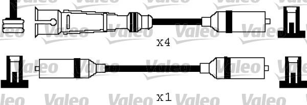 Valeo 346464 - Ignition Cable Kit autospares.lv