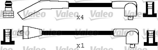 Valeo 346461 - Ignition Cable Kit autospares.lv
