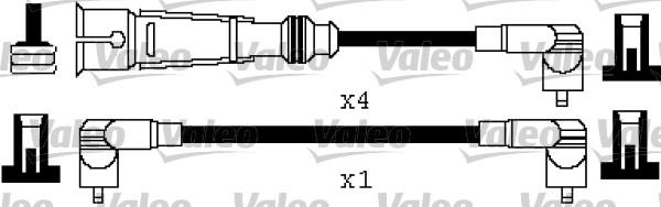 Valeo 346415 - Ignition Cable Kit autospares.lv