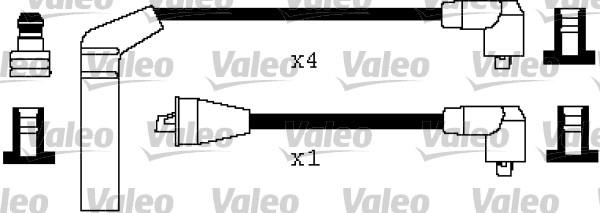 Valeo 346481 - Ignition Cable Kit autospares.lv