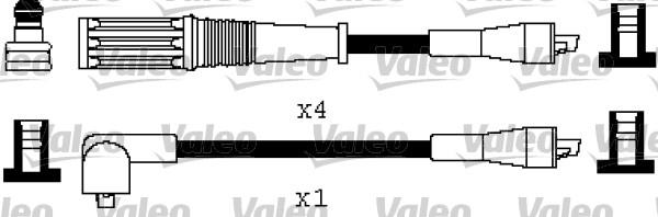 Valeo 346487 - Ignition Cable Kit autospares.lv