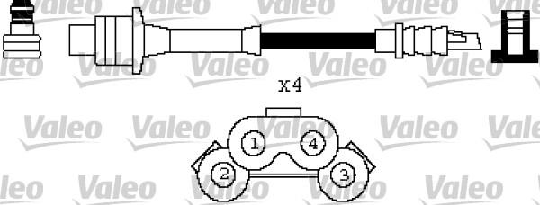 Valeo 346429 - Ignition Cable Kit autospares.lv