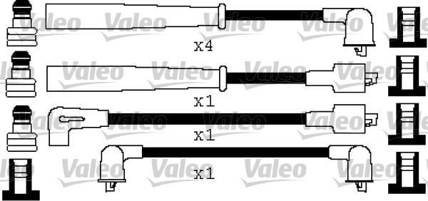 Valeo 346422 - Ignition Cable Kit autospares.lv