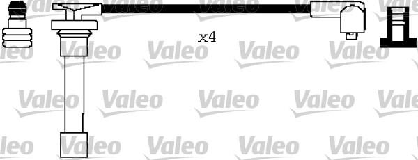 Valeo 346598 - Ignition Cable Kit autospares.lv