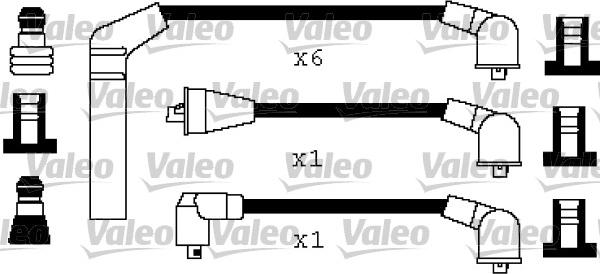 Valeo 346544 - Ignition Cable Kit autospares.lv