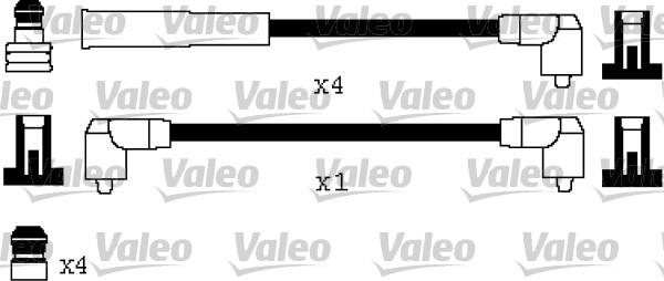 Valeo 346556 - Ignition Cable Kit autospares.lv