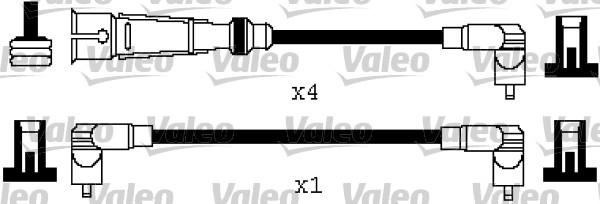 Valeo 346569 - Ignition Cable Kit autospares.lv