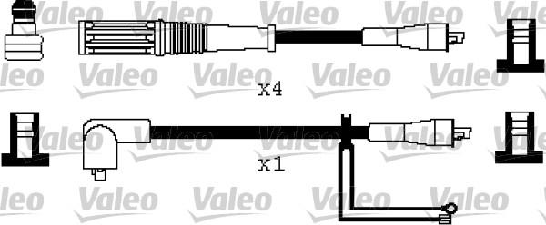 Valeo 346509 - Ignition Cable Kit autospares.lv