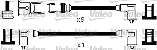Valeo 346571 - Ignition Cable Kit autospares.lv