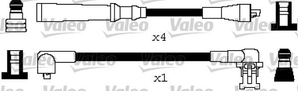 Valeo 346640 - Ignition Cable Kit autospares.lv